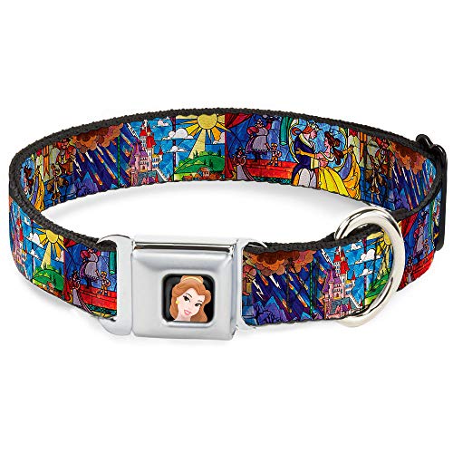 Buckle-Down Seatbelt Buckle Dog Collar - Beauty & the Beast... - Pet Supplies Amazon UK à 6.73€