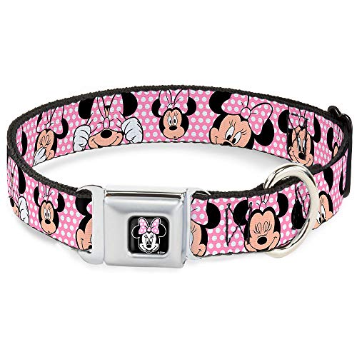 Buckle-Down Seatbelt Buckle Dog Collar - Minnie Mouse... - Animalerie Amazon Royaume-Uni à 9.60€
