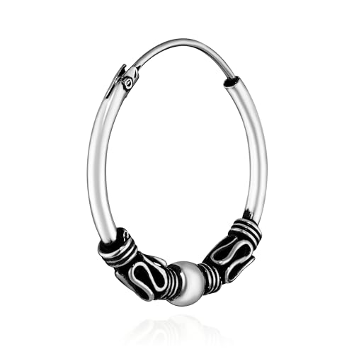 NKlaus único 925 STERLING SILVER Celtic Gothic Creole 16mm... - Bijoux & Montres en promo à 10.29€