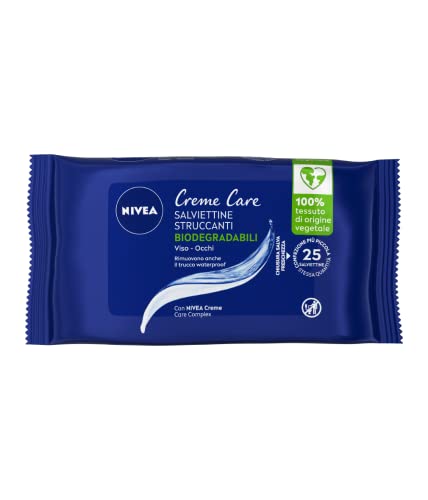 NIVEA Creme Care Salviettes Démaquillantes Visage - 25... en promo à 4,48€ (-34%) sur Amazon FR