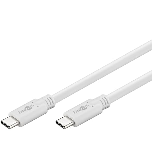 Câble USB-C 3.1 1re Génération, Blanc, 0.5m Longueur en promo à 4,36€ (-59%) sur Amazon FR
