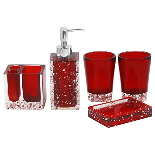 Generic - Juego de 5 Accesorios de baño de Resina con... - Beauty & Fragrances Amazon Spain à 46.08€
