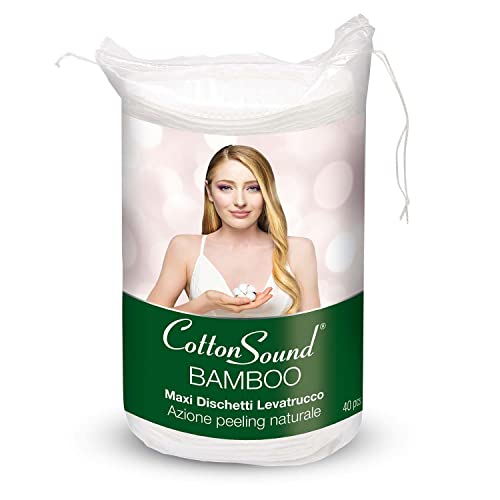 Cotton Sound Dischetti Maxi Bamboo Levatrucco, 40 Pezzi - Bricolage & Outils Amazon Italie à 3.90€