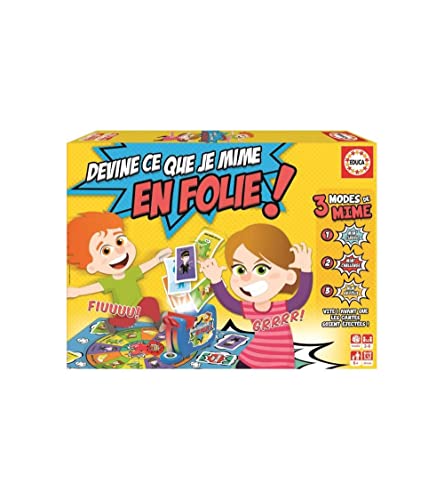 EDUCA Devine Ce Que Je Mime En Folie - Jeux De Societe - Jouets & Jeux Amazon Italie à 18.19€