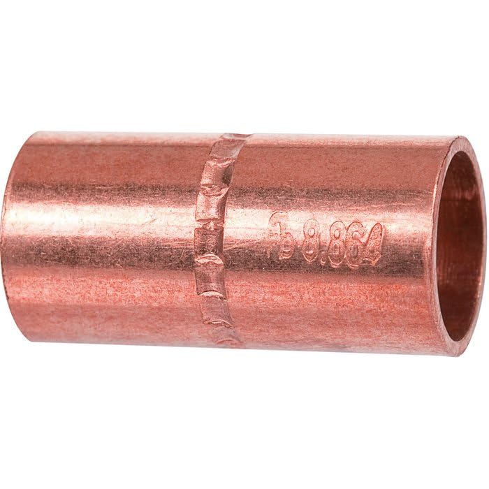 Raccord cuivre droit à souder - Femelle - diamètre 8 mm - Bricolage & Outils Amazon France à 2.32€