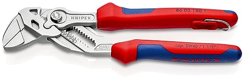 Pince-clé KNIPEX chromée 86 05 180 T BK