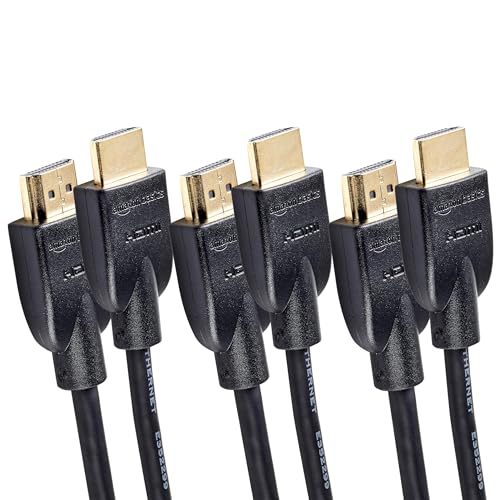 Amazon Basics Confezione da 3 cavi HDMI 4K da 1.8 m, alta... - High-Tech & Électronique en promo à 8.92€