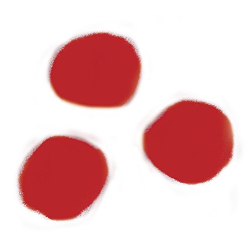 Lot de 60 pompons rouges 15 mm - Loisirs Créatifs Amazon France à 2.83€