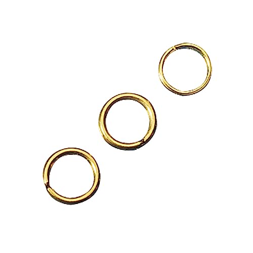 Rayher Anello, 8Mm Ø, Oro, 1Mm, Busta 20Pz, 2224606 - Bon plan à 2.99€