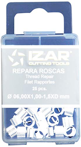 Izar 3300 - Inserto reparación rosca m6x1,00-1,5 - Bricolage & Outils Amazon Espagne à 0.62€