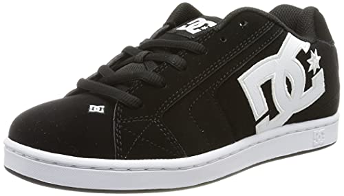 DC Net SE - Tenis de Skate para Hombre, Negro, Blanco y... - Sports & Fitness en promo à 28.30€