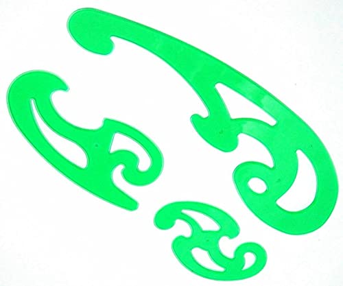 French Curve Ruler French Curves for Drawing Sewing... - Maison & Cuisine Amazon Allemagne à 6.81€