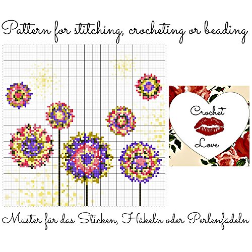 Crochet Love - Dandelion: Pattern for stitching, crocheting... - Loisirs Créatifs Amazon Royaume-Uni à 1.99€