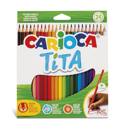 CARIOCA Colour Pencils, Tita Coloured Pencils - Bright and... - Auto & Moto en promo à 2.50€
