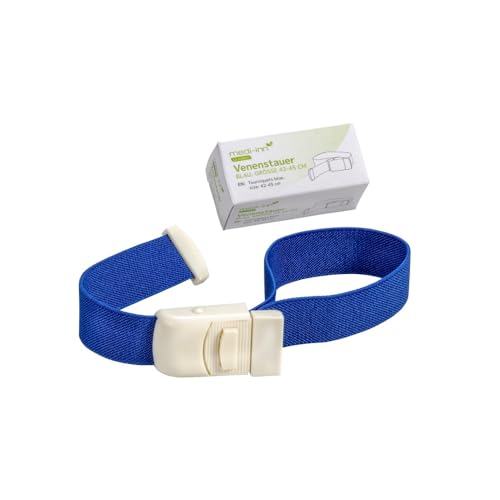 Medi-Inn Venenstauer | blauer Stauschlauch | 42-45 cm lang... - Jardin & Extérieur Amazon Allemagne à 1.87€