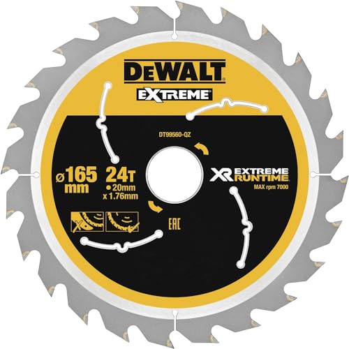 DeWalt DT99560-QZ - Hojas para Sierra Circular portátil XR... - DIY & Tools Amazon Germany à 26.58€