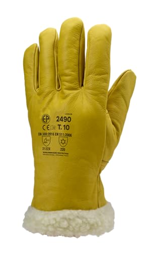 LOT DE 6 PAIRES DE GANTS HIVER FOURRES ACRYLIQUE TOUT FLEUR... - Jardin & Extérieur Amazon France à 26.69€