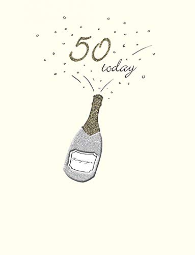 Tarjeta de Cumpleaños Postal para la edad de 50 F - 8 x 6... - Amazon Spain à 6.12€