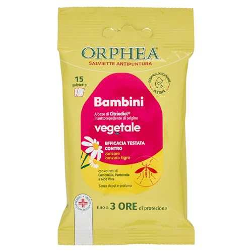 Orphea Salviette Antipuntura Bambini, Protegge dalle... - Jouets & Jeux en promo à 4.07€
