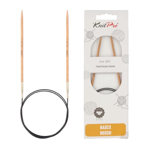 KnitPro Basix Beech Rundnadeln 16" (40cm) | 3mm - Maison & Cuisine Amazon Allemagne à 4.25€