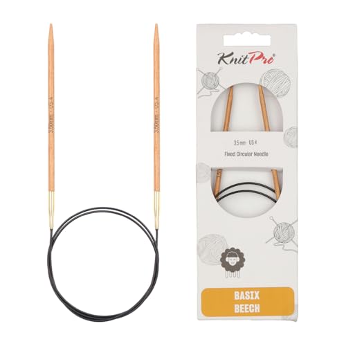 KnitPro Basix - Ferri circolari fissi in Legno di faggio... - Bon plan à 4.25€