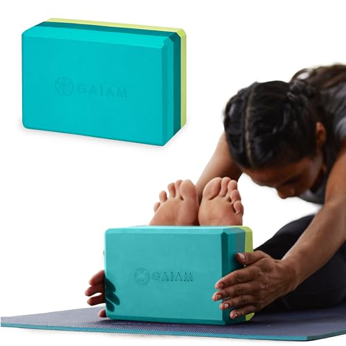 Gaiam - Blocco da Yoga in Schiuma Eva Senza Lattice... - Sports & Fitness Amazon Italie à 11.40€
