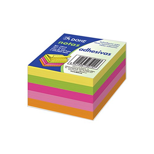 DOHE - Cubes de notes autoadhésives - 50 x 50 mm - 250... - Auto & Moto Amazon France à 1.88€