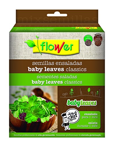 Flower - Mezcla Semillas BabyLeaves Classics de 100 gr |... - Bébé & Puériculture Amazon Espagne à 2.90€