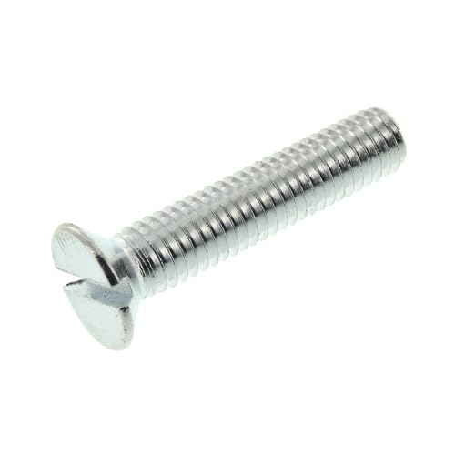 Senkschraube M5x25-4.8-A4K (DIN 63 - neu DIN 963) - Bricolage & Outils Amazon Allemagne à 0.62€