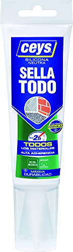 CEYS SILICONA SELLATODO BLANCO TUBO 125 en promo à 6,72€ (-64%) sur Amazon FR