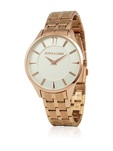 Reloj Hombre Devota & Lomba DL012M-03WHITE (Ø 40 mm) - Mode & Vêtements en promo à 19.85€