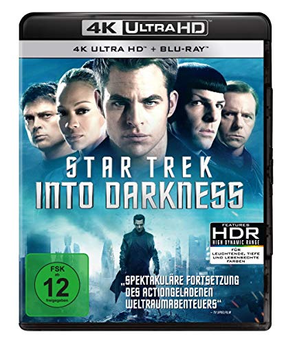 Star Trek 12 - Into Darkness (4K Ultra-HD) (+ Blu-ray)... - Amazon Espagne à 24.02€
