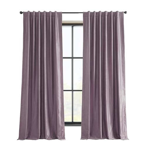 HPD Half Price Drapes Blackout Vintage Textured Faux... - Maison & Cuisine Amazon Royaume-Uni à 18.24€