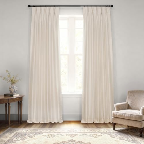 HPD Half Price Drapes PDCH-KBS2BO-84-FP Blackout Vintage... - Amazon Royaume-Uni à 19.30€