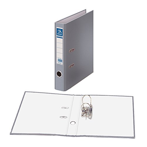 Dohe Archicolor - Archivador A4, lomo estrecho, color gris - Bon plan à 2.63€