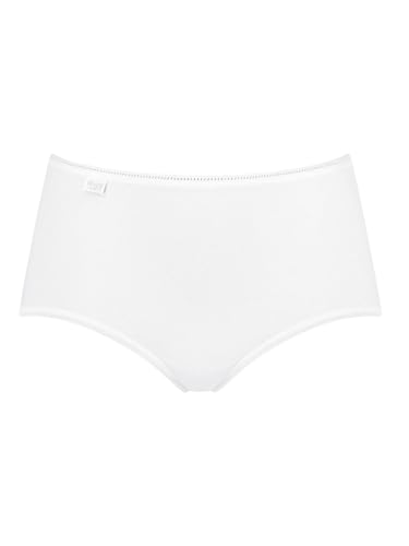sloggi 24/7 Cotton Midi, Slip, Mujer, Blanco (White), 42 - Bon plan à 4.90€