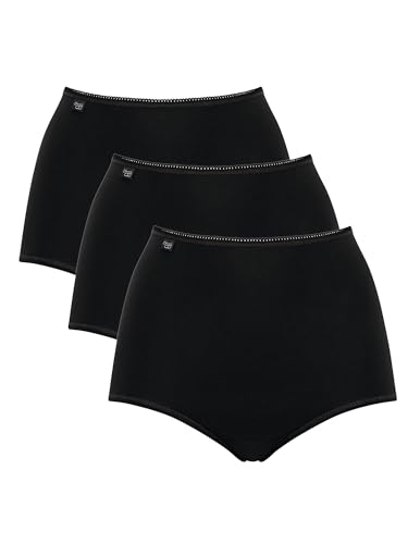 sloggi 24/7 Cotton Maxi C3P, Slip, Mujer, Negro (Black), 38 - Amazon Espagne à 13.30€