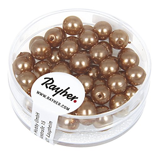 Rayher 14401520 Renaissance Glaswachsperlen, 6 mm ø, Dose... - Maison & Cuisine Amazon Allemagne à 3.29€