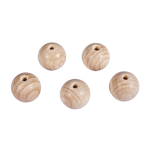 Rayher Lot de perles en bois, nature, 10 pces, 20mm ø, arts... - High-Tech & Électronique Amazon France à 1.89€