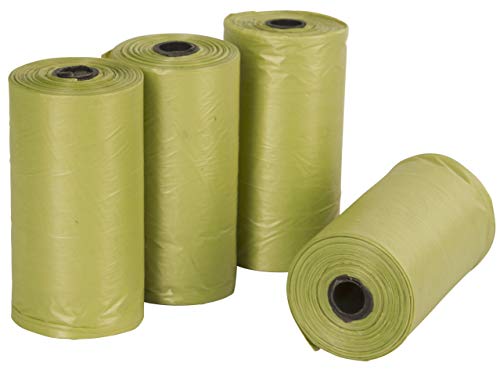 Kerbl Pet Hundekotbeutel grün, 4X 20 STK biologisch... - Animalerie en promo à 2.24€