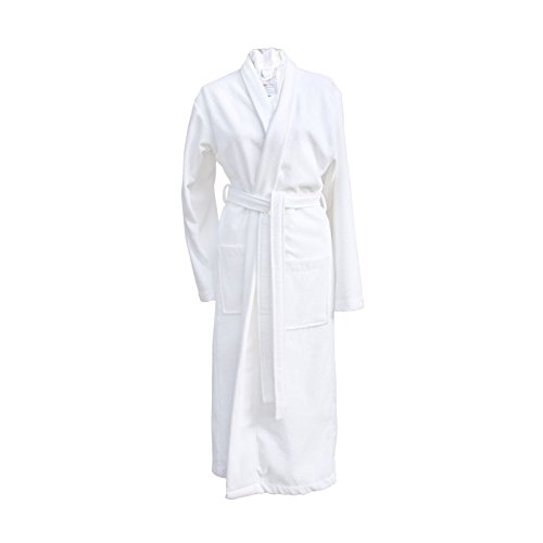 Heckett Lane Bademantel Rice XXL White - Amazon Allemagne à 26.72€