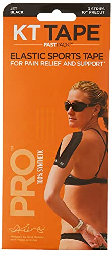 KT Tape Pro 3 Strip Synthetic Fastpack Black - Sports & Fitness en promo à 4.95€