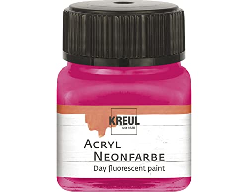 KREUL 77263 - Peinture acrylique néon, 20 ml verre rose... en promo à 3,49€ (-63%) sur Amazon FR