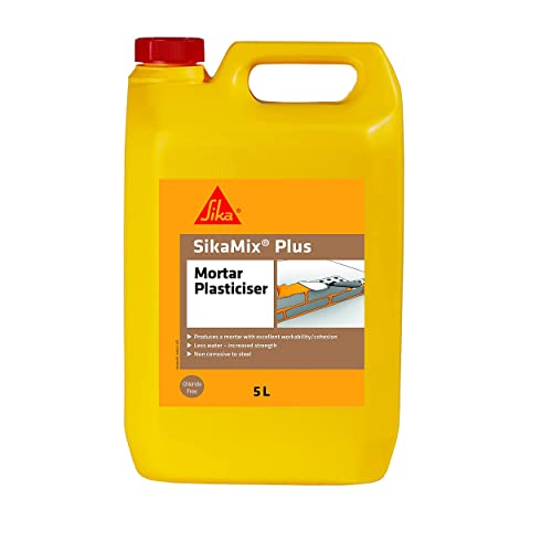 Sika SikaMix Plus Chloride Free Mortar Plasticiser – Mortar... - Home & Kitchen Amazon UK à 4.50€