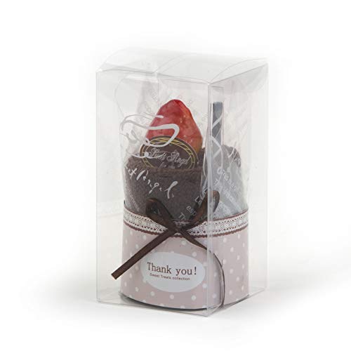 Mopec A1046 - Toalla con forma de pastel de chocolate, 1... - Amazon Espagne à 2.74€
