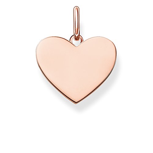 THOMAS SABO Anhänger Herz klein vergoldetes Silber... - Amazon Allemagne à 25.70€