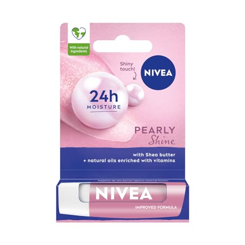 NIVEA Pearly Shine - Rouge à lèvres - 4,8 g - Beauté & Parfums Amazon France à 5.38€