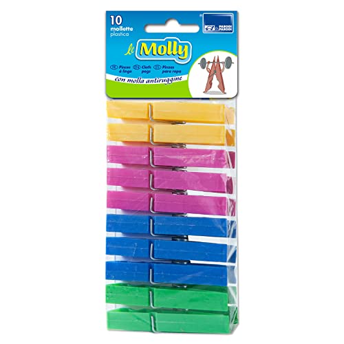 10 Wäscheklammern aus Kunststoff bunt robust, für Wäsche... - Maison & Cuisine Amazon Allemagne à 1.17€