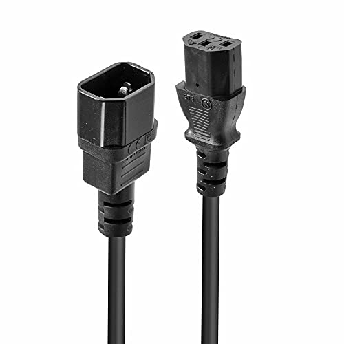 Lindy 30320 IEC 0,5 m Verlängerungskabel P1 schwarz 0,5 m - Bon plan à 3.49€