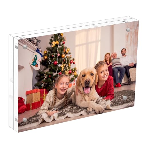 NIUBEE Cadre photo magnétique en Acrylique, vertical et... - Nouvelle promo Amazon à 8.36€